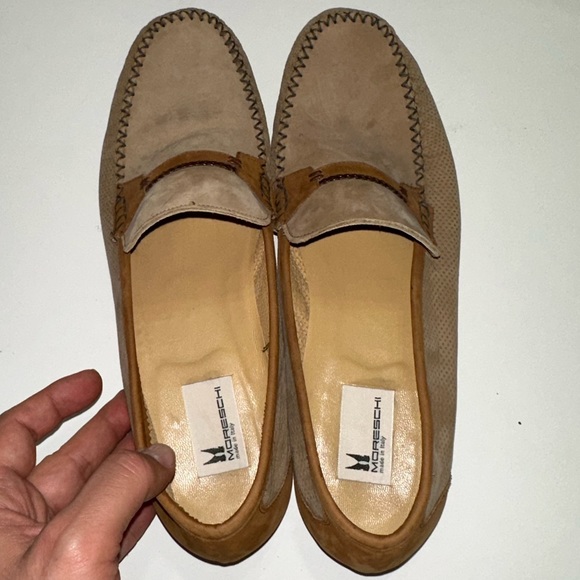 Moreschi Two Tone Retro Loafer Size 12 US - Picture 3 of 10